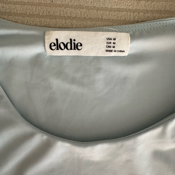 Elodie Light Blue Casual Classic Minimalist Tank Top - Picture 6 of 6